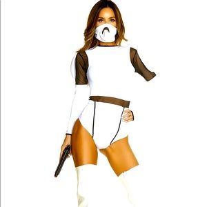 Clone trooper sexy girl costume ❤️